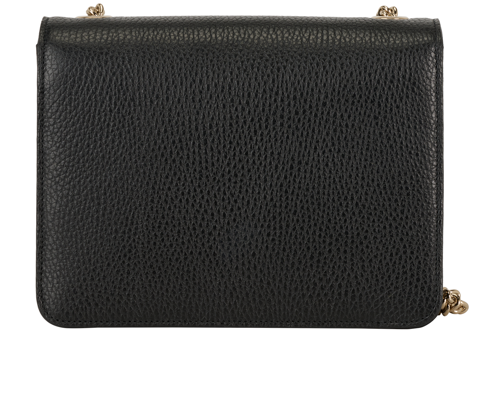 Small Interlocking G, &pound;550, Handbags, Black, Leather, Back view